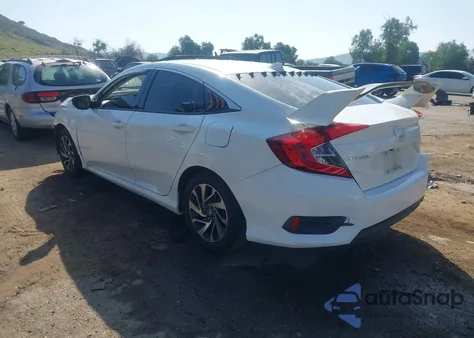 2016 Honda Civic Ex из США, поврежденный, VIN 19XFC2F76GE223999